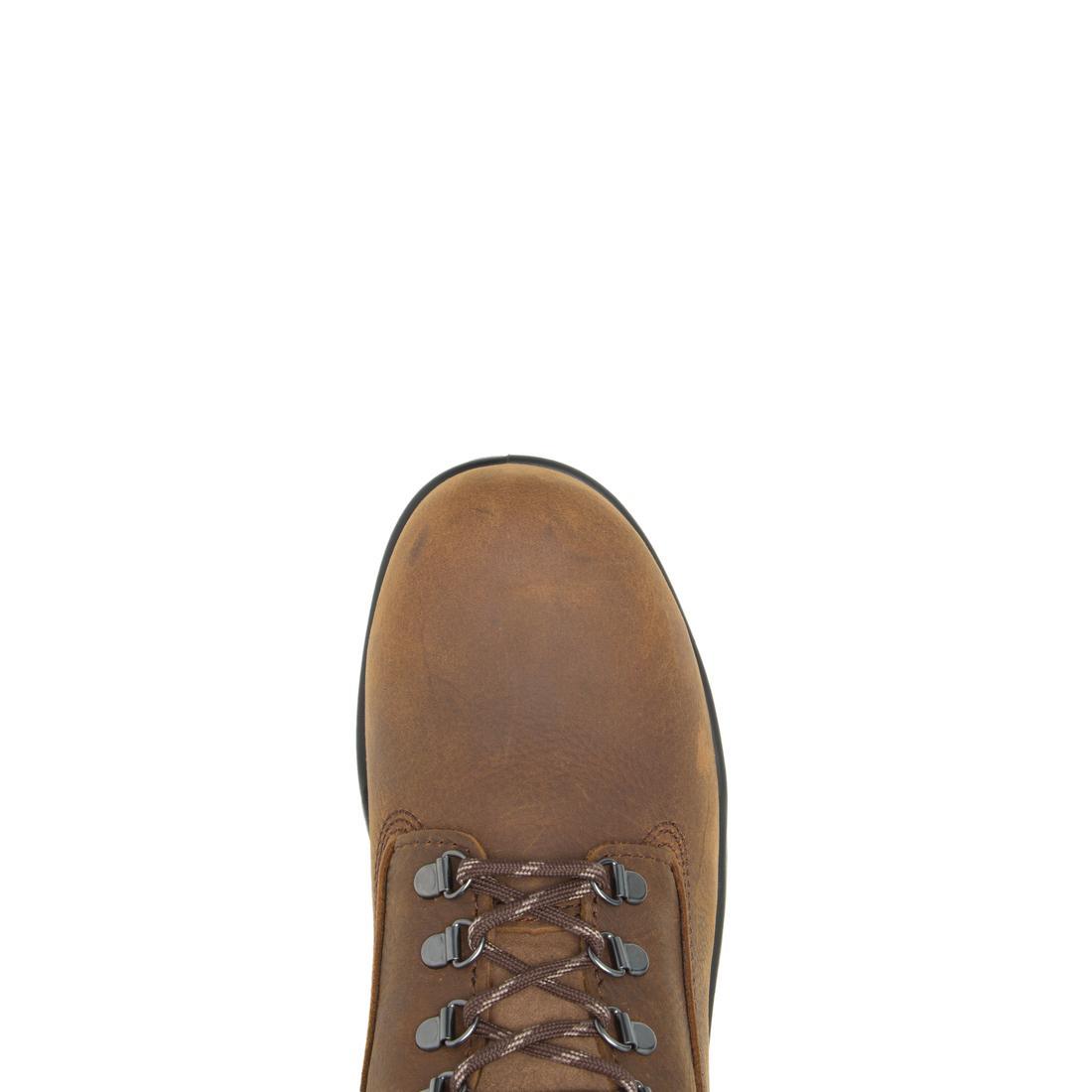 Wolverine I-90 DuraShocks® Waterproof Insulated 6" Steel Toe Work Boot – Stone Steel-Toe,W03294 Upper Image