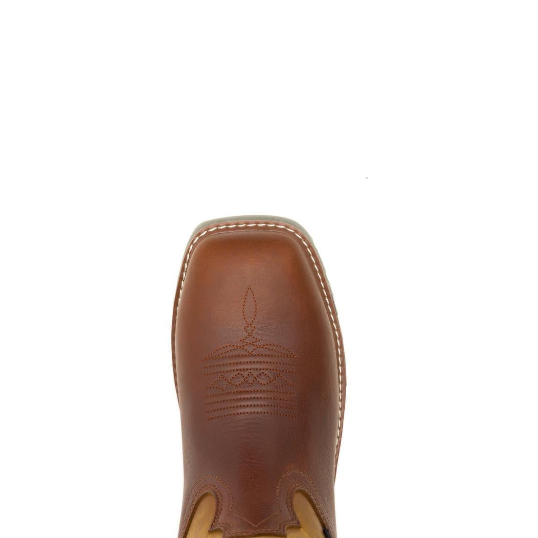 Wolverine Rancher Pro Hyprest Nano-Toe Pull-On Wellington Work Boot Cashew W251013 Upper Image