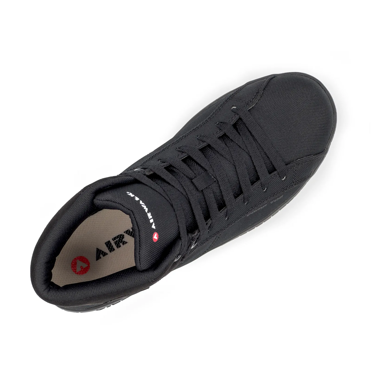 Airwalk Deuce Mid Composite Toe Work Boots – Black/Black 4