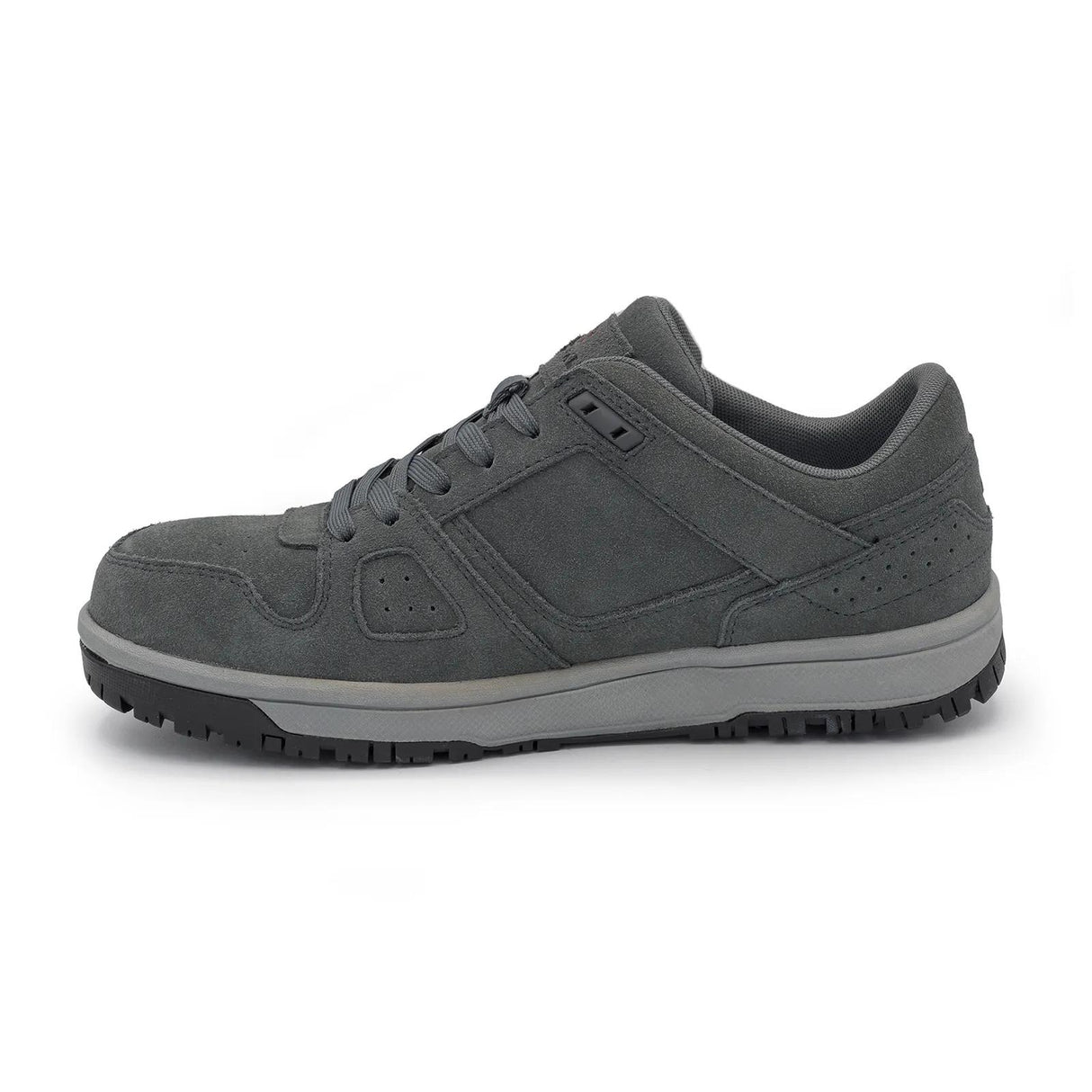 Airwalk Mongo Suede Low Composite Toe Work Shoes – Charcoal/Grey 2