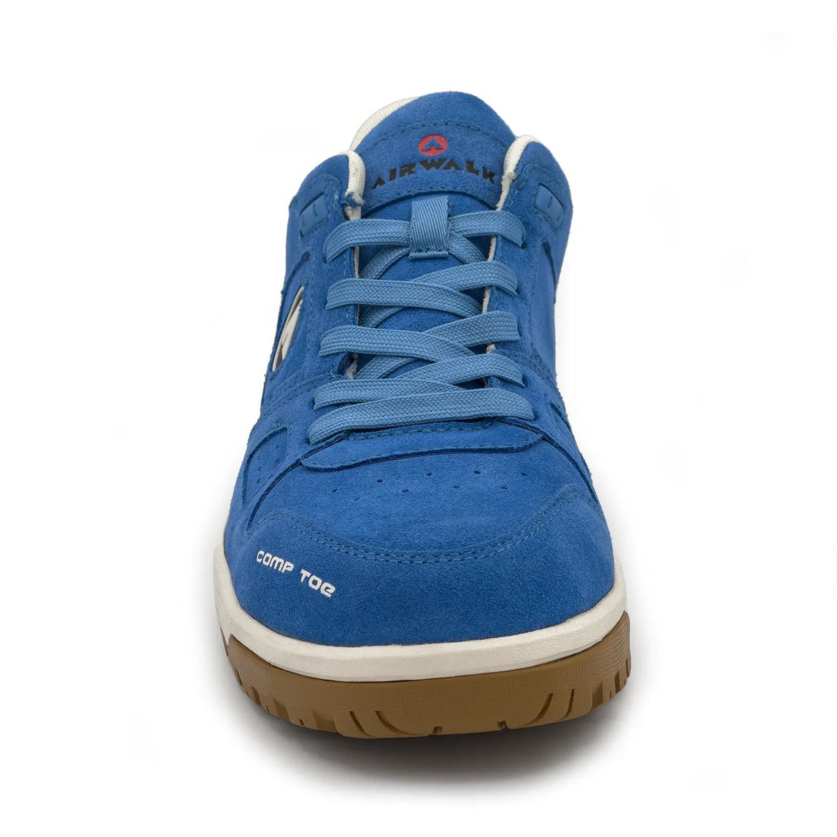 Airwalk Mongo Suede Low Women’s Composite Toe Work Shoes – Light Blue/Sail 6