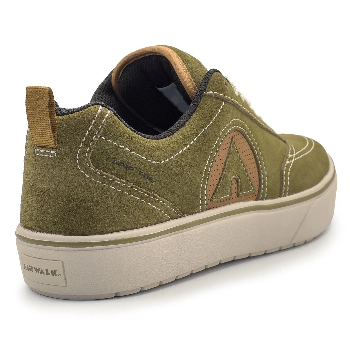 Airwalk Phat A Composite Toe Work Shoes – Military Olive 5