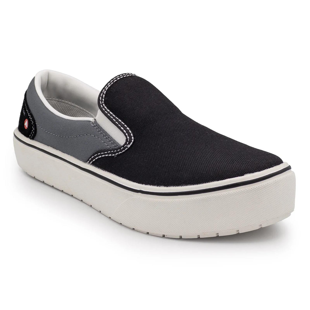 Airwalk Venice Canvas Slip-On Women’s Composite Toe Work Shoes – Black/Castle Rock 2