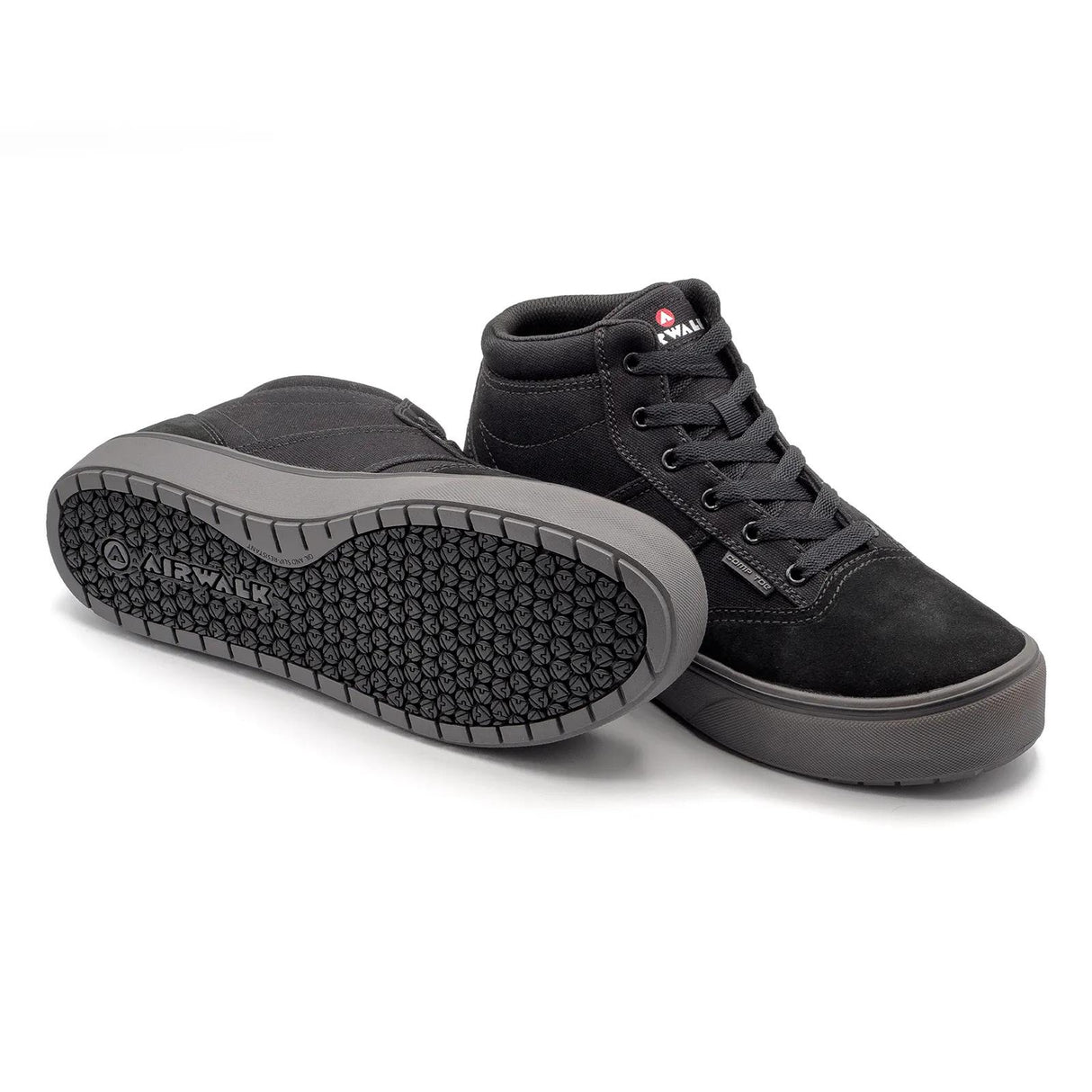 Airwalk Venice Mid Composite Toe Work Shoes – Black 6
