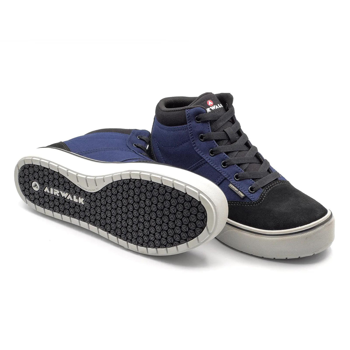 Airwalk Venice Mid Composite Toe Work Shoes – Patriot Blue 6