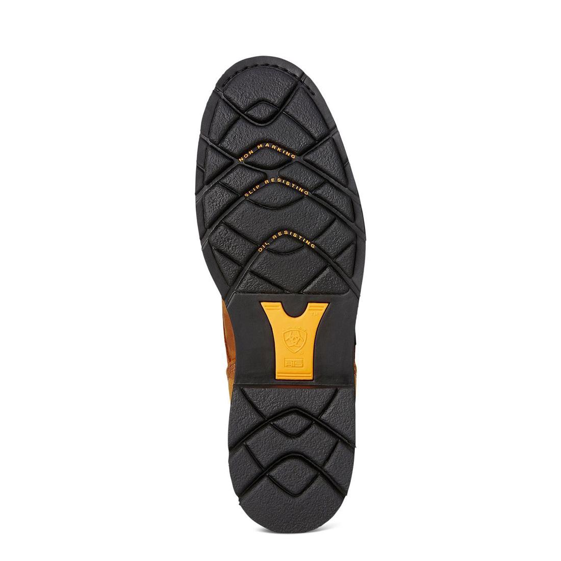 Ariat Cascade 8 inch Soft-Toe Boot Aged Bark Sole