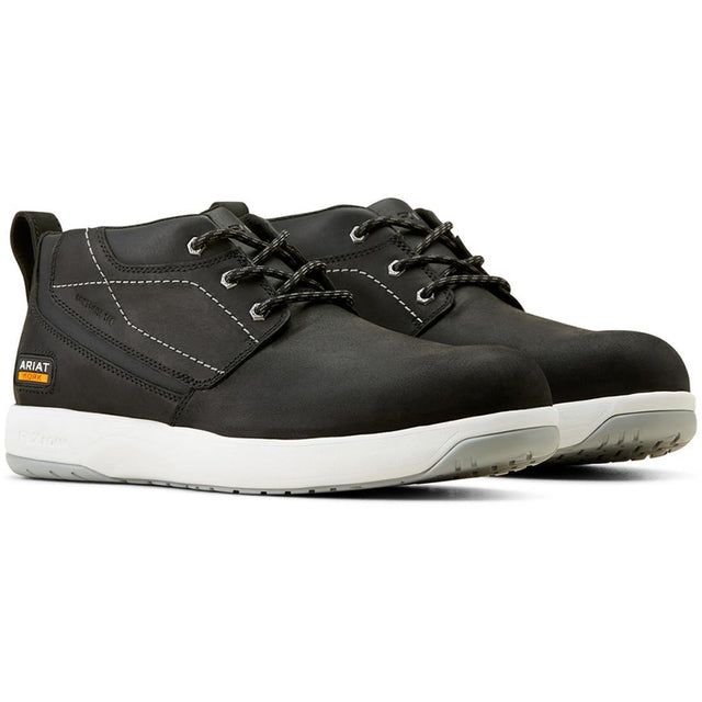 Ariat Conveyer Composite-Toe Work Shoe Black Profile