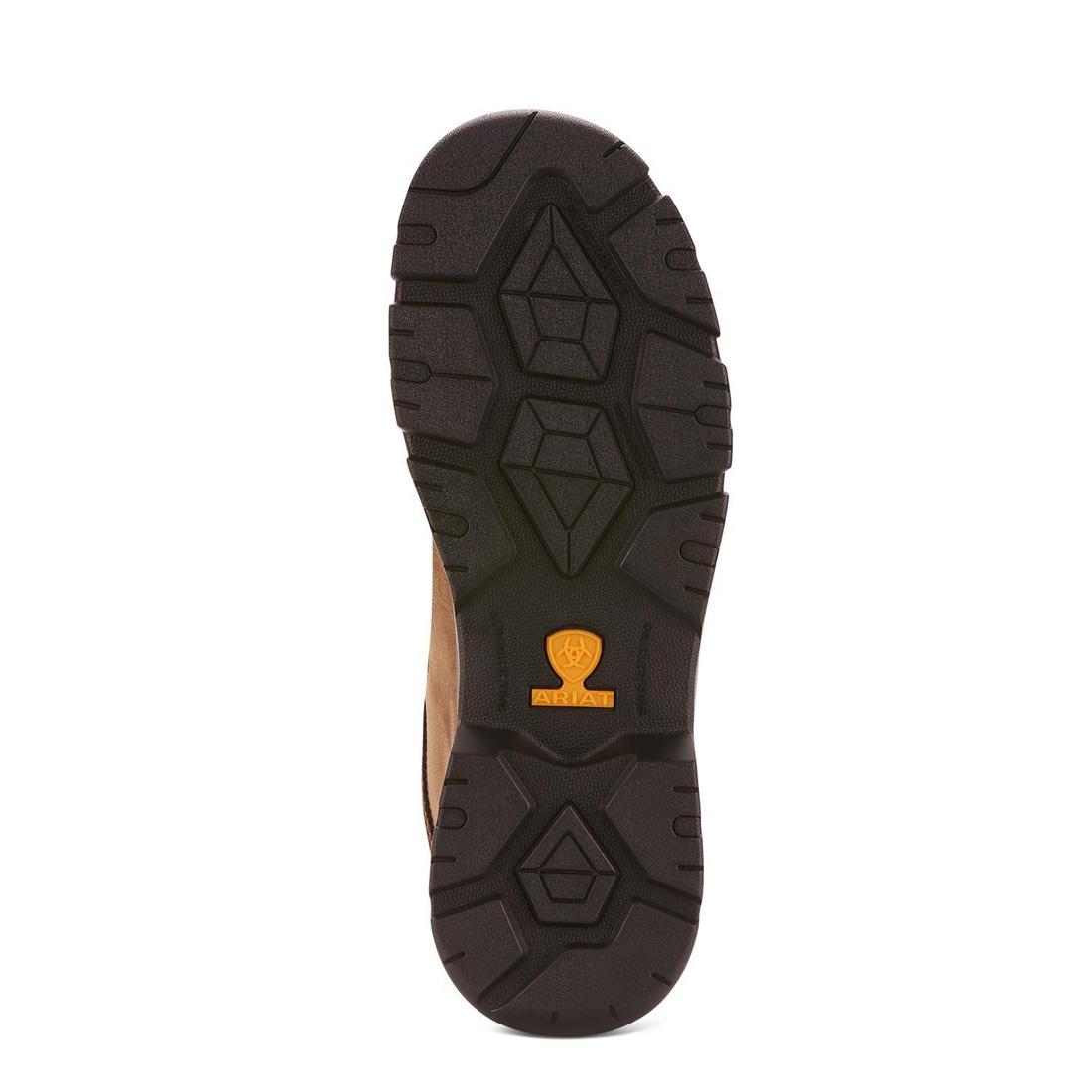 Ariat Edge LTE Composite-Toe Moc Toe Work Boot Dark Brown Sole