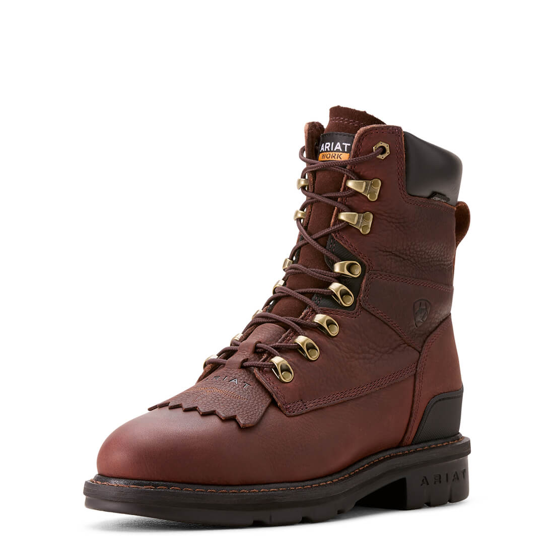 Ariat Hermosa XR 8 inch Steel-Toe Work Boot Redwood Medial