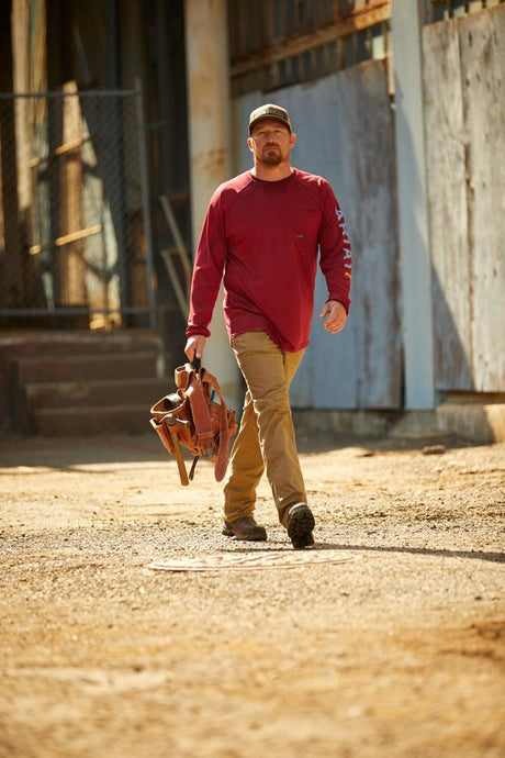 Ariat Rebar Flex VentTEK Incognito Composite-Toe Western Work Boot Iron Coffee Detail