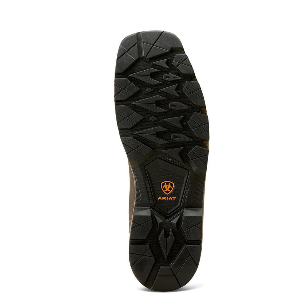 Ariat Rebar Flex VentTEK Incognito Composite-Toe Western Work Boot Iron Coffee Medial