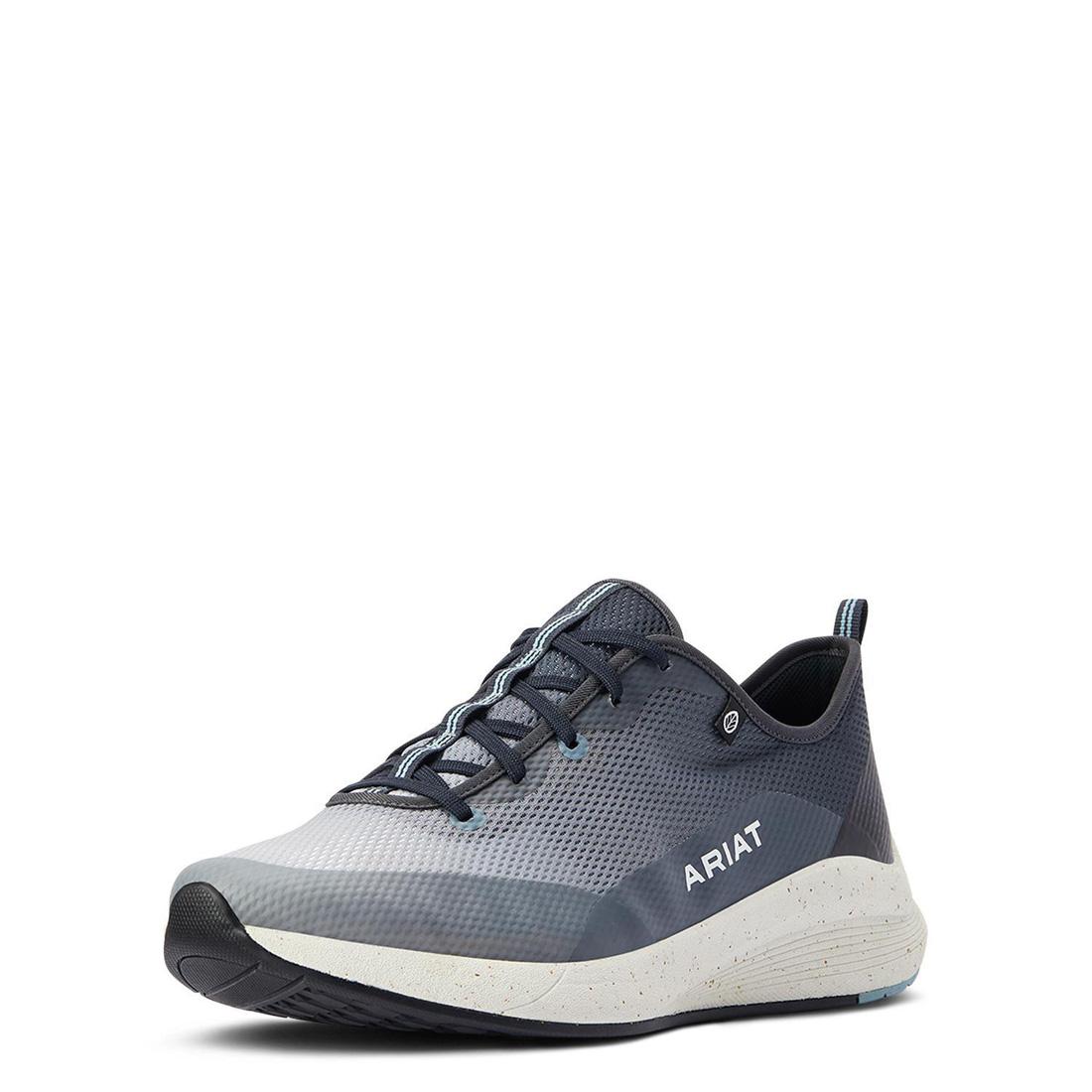 Ariat ShiftRunner Soft-Toe Shoe Smoky Grey Detail