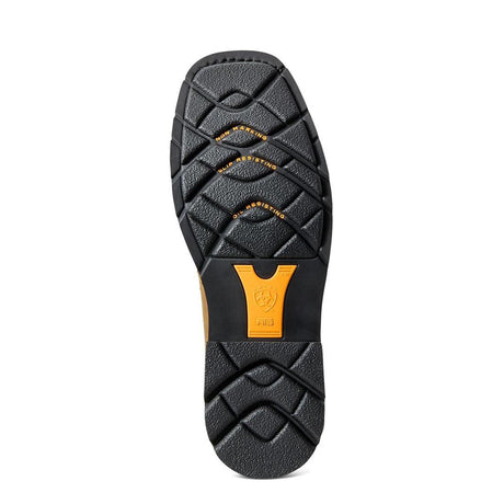 Ariat Sierra Steel-Toe Wide Square Toe Work Boot Aged Bark Medial