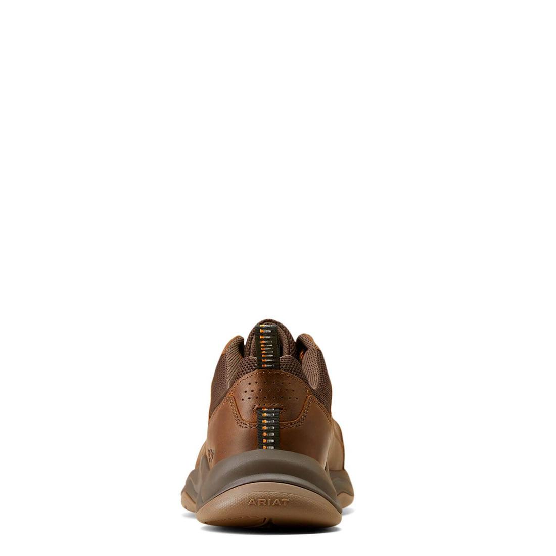 Ariat Working Mile SD Composite-Toe Work Boot Distressed Brown Heel