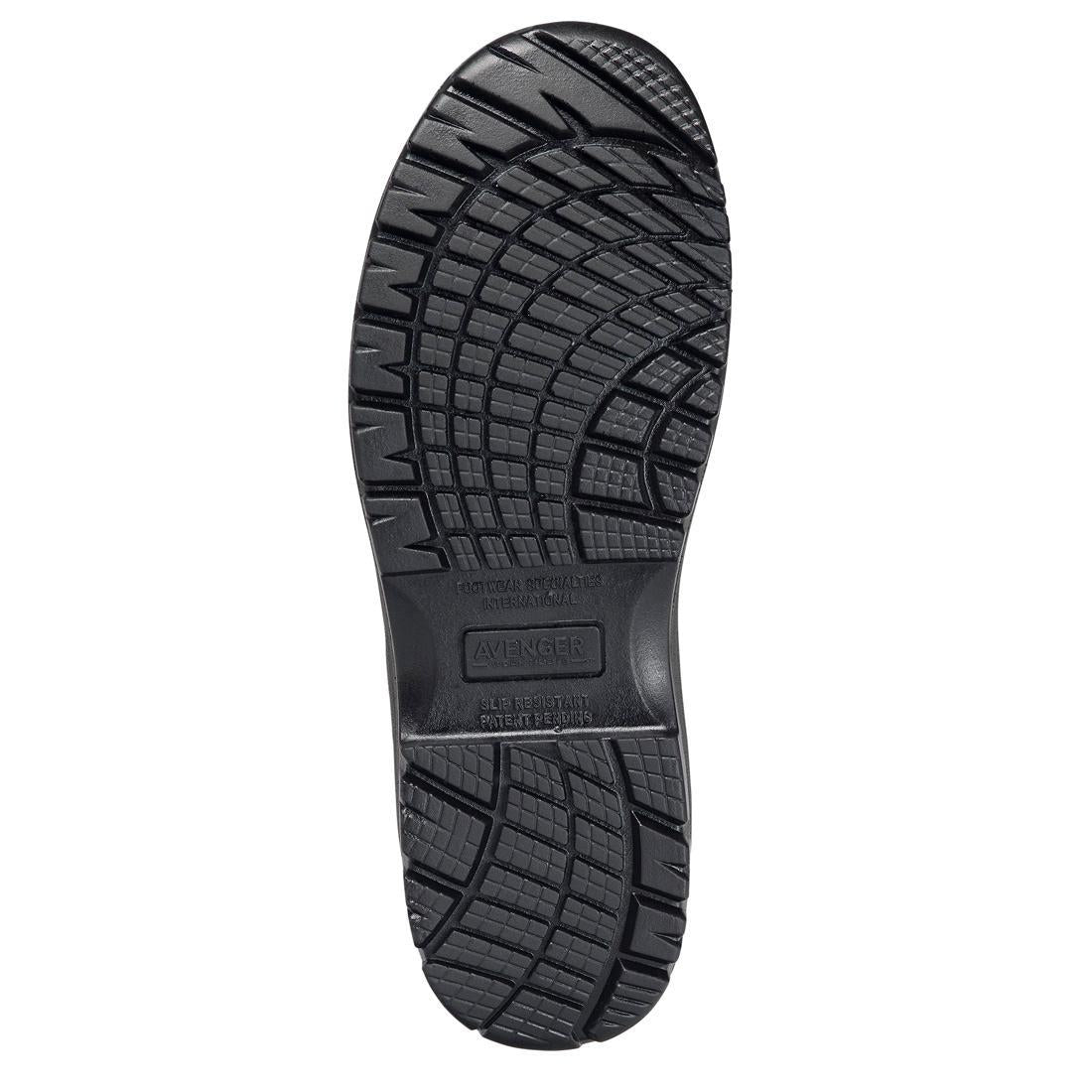 Avenger Breaker Women’s Puncture Resistant Comp-Toe Work Boots – Black A7287 Sole Image