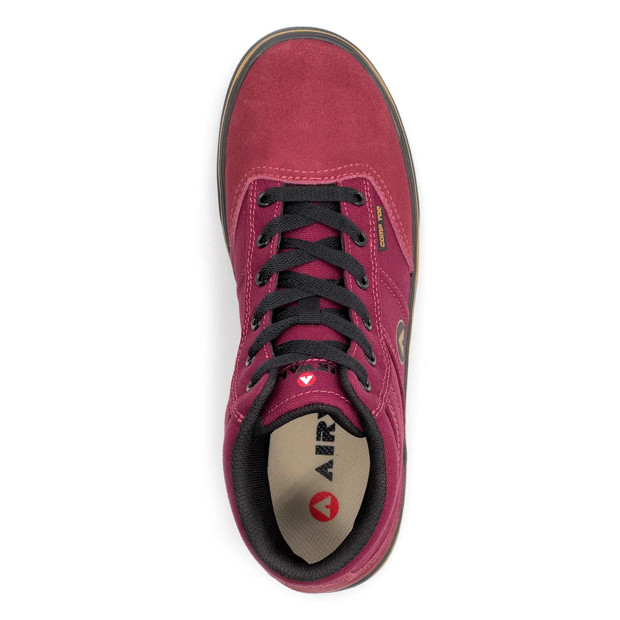 Airwalk Venice Mid Composite Toe Work Shoes – Tawny Port 4