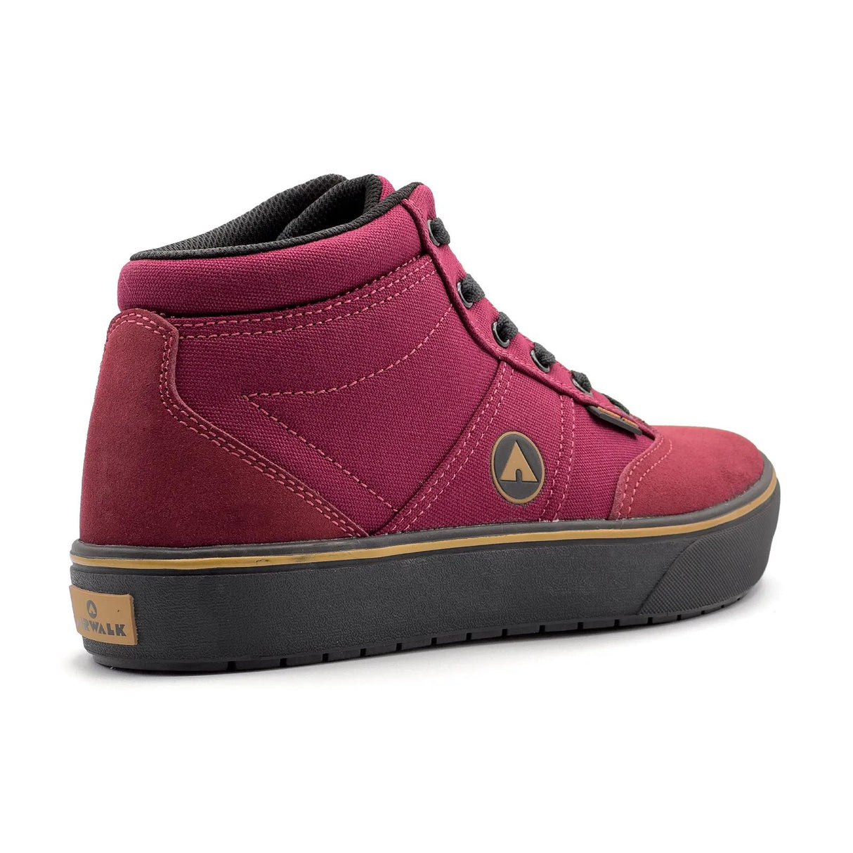 Airwalk Venice Mid Composite Toe Work Shoes – Tawny Port 5