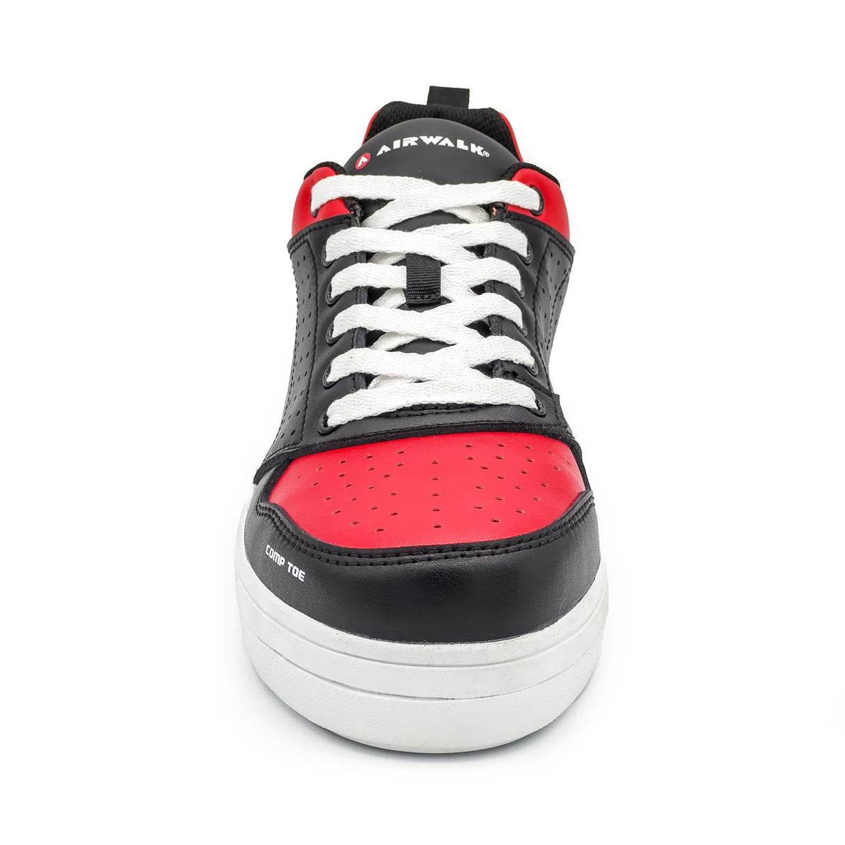 Airwalk Arena Composite Toe Work Shoes – Black/Red 4