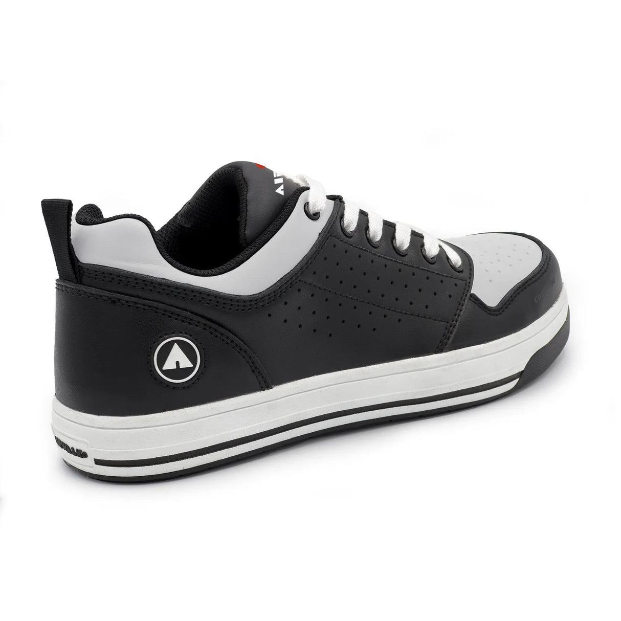 Airwalk Arena Women’s Composite Toe Work Shoes – Black/White 5