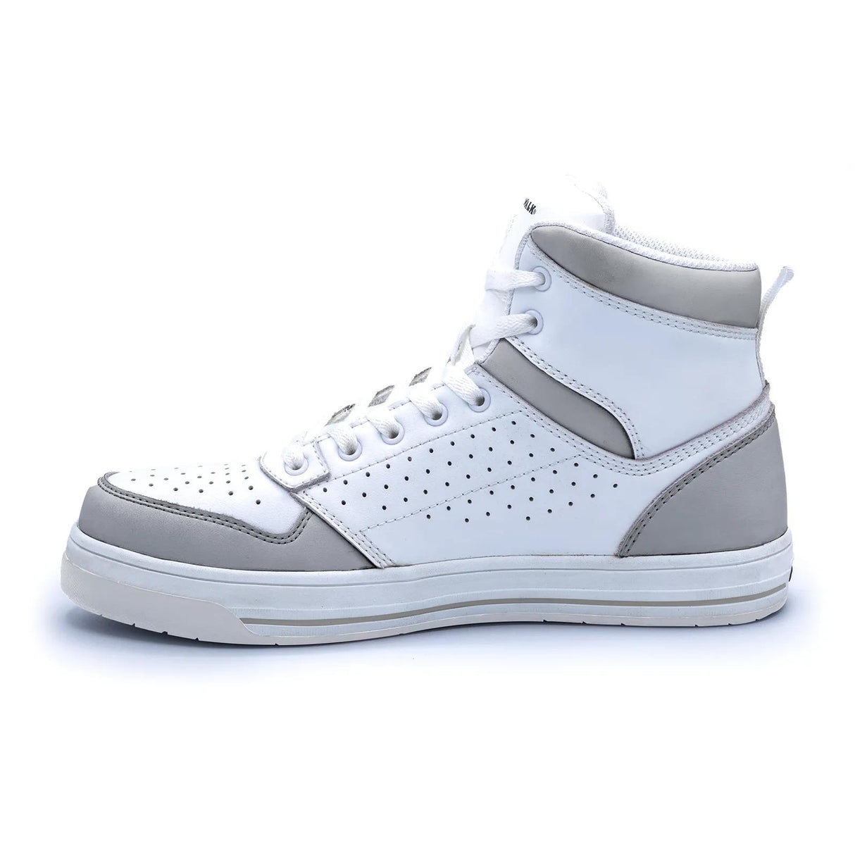 Airwalk Arena Mid Composite Toe Work Shoes – White/Gray 7