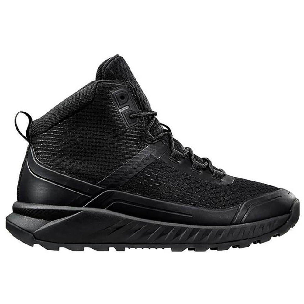 Black Diamond Black Diamond 5" Agility Mid Athletic Tactical Work Boot Black Profile View