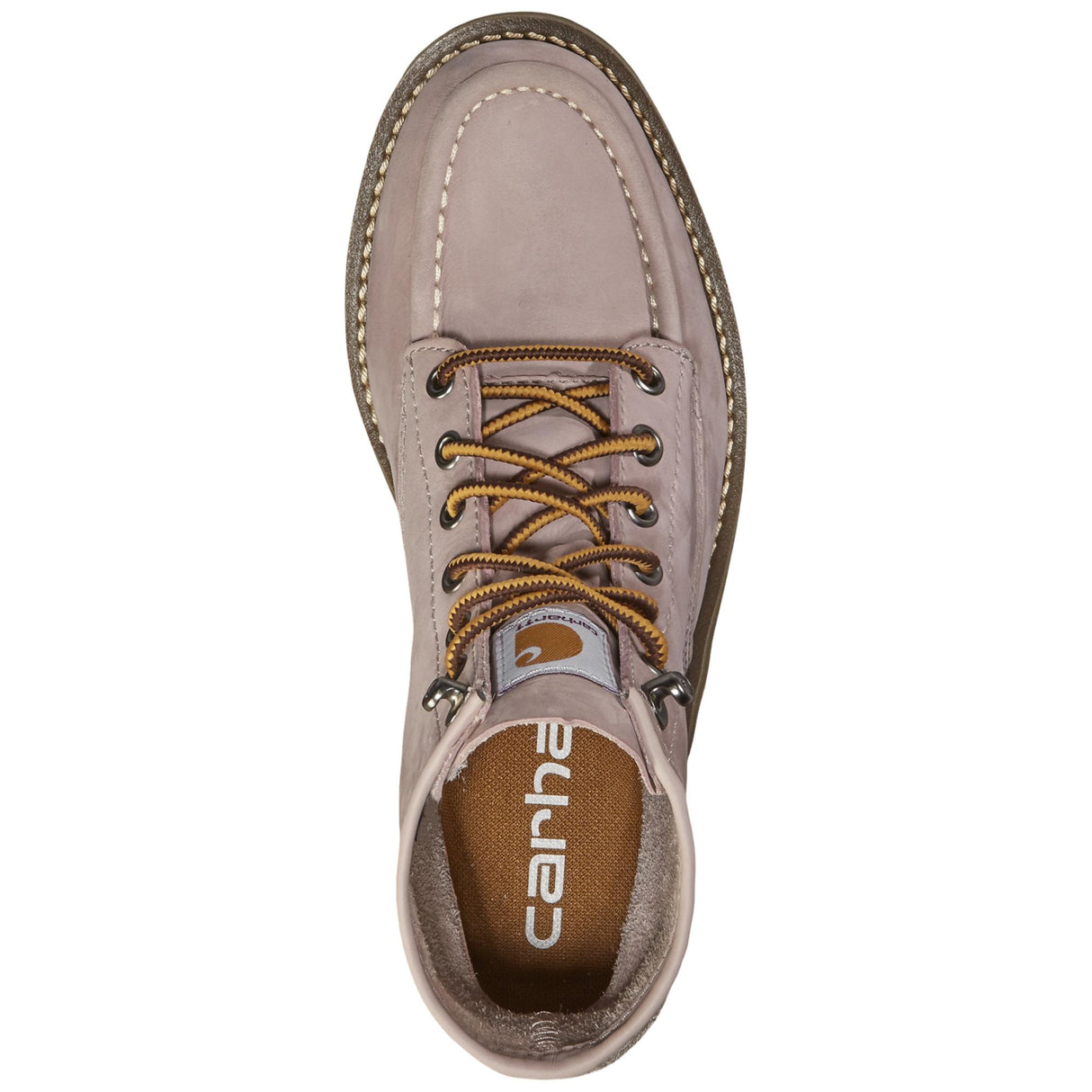 Carhartt 6" Moc Toe Wedge Work Boot - Light Purple front view