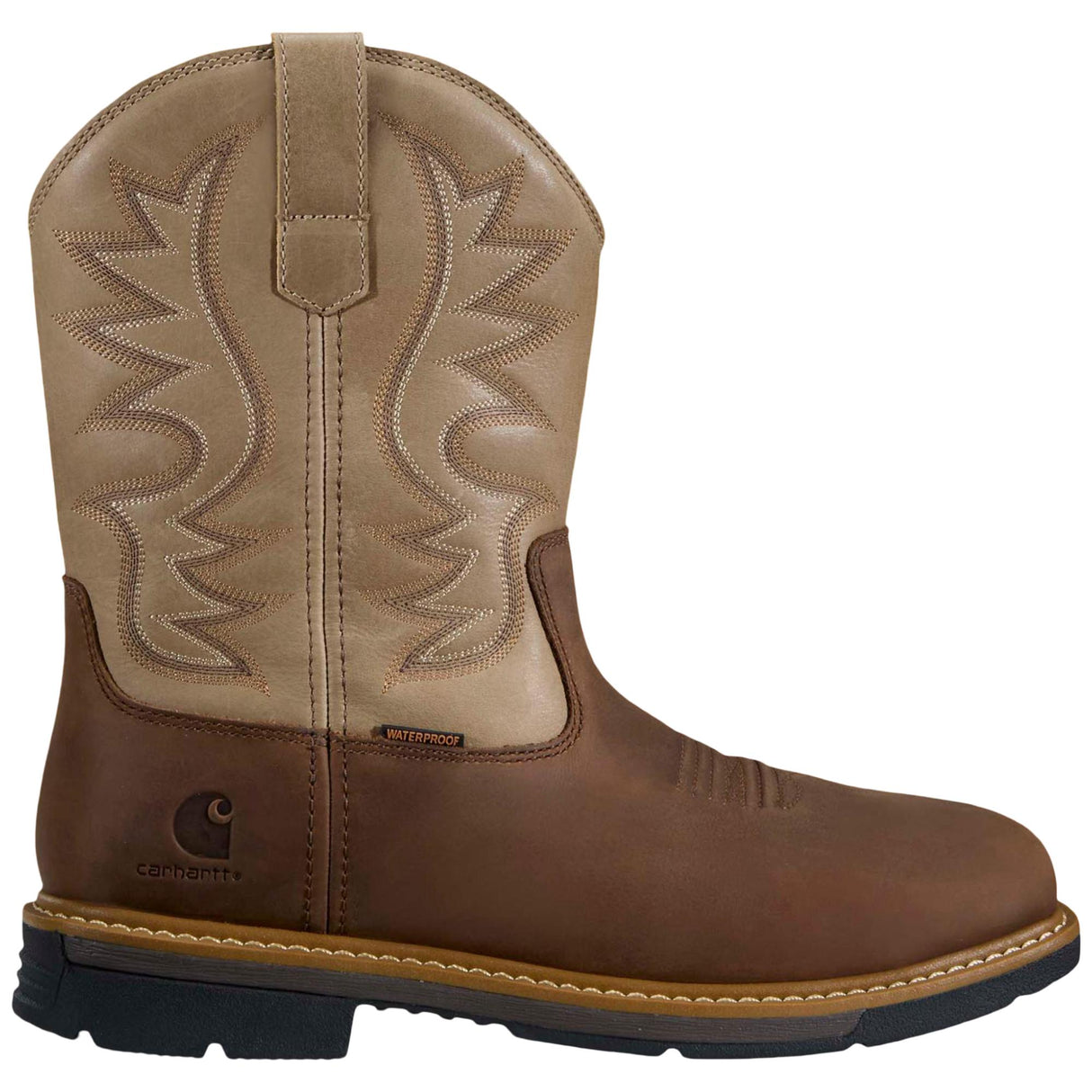 Carhartt Bandera Waterproof Wellington - Brown/Cream cover