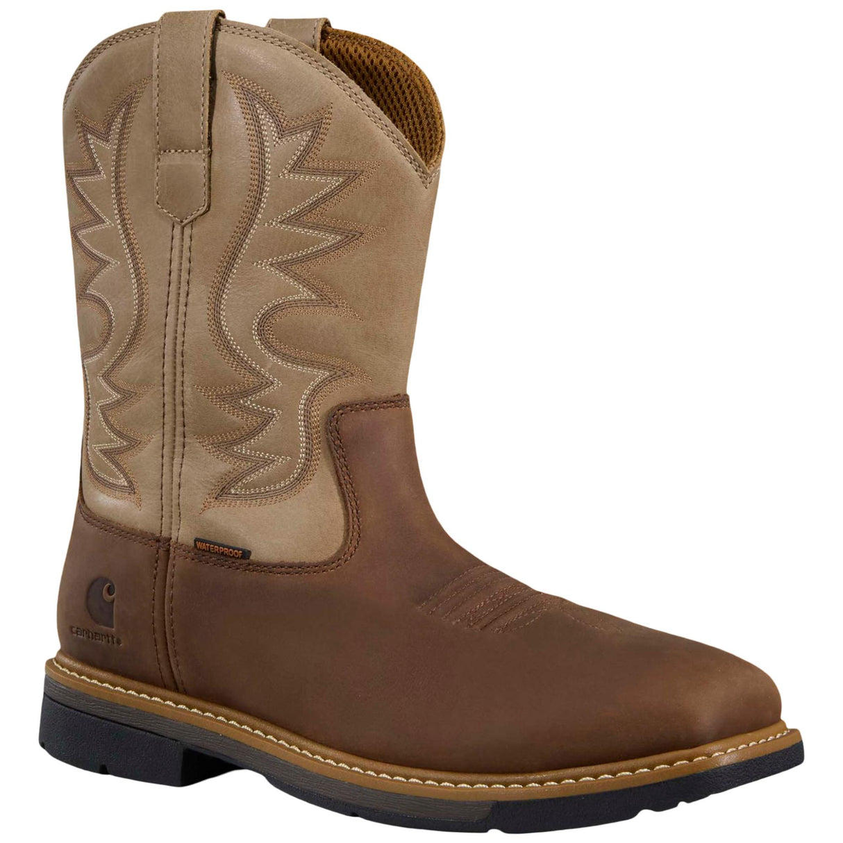 Carhartt Bandera Waterproof Wellington - Brown/Cream side image