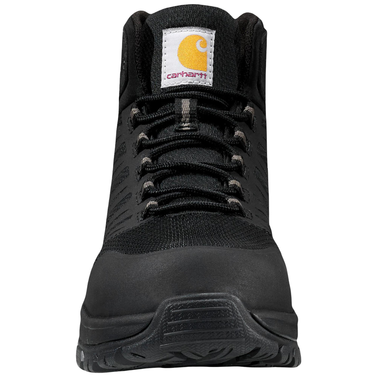 Carhartt Dearborn Mid Composite Toe Boot - Black front view