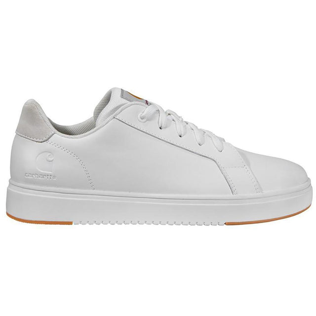 Carhartt 3" Women's Detroit Leather Soft-Toe Sneaker White Profile View