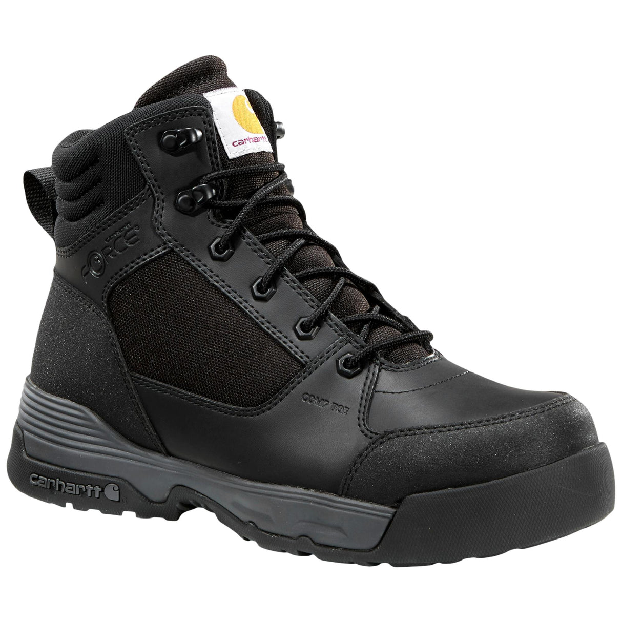 Carhartt Force HD 6" Composite Toe Work Boot - Black side image
