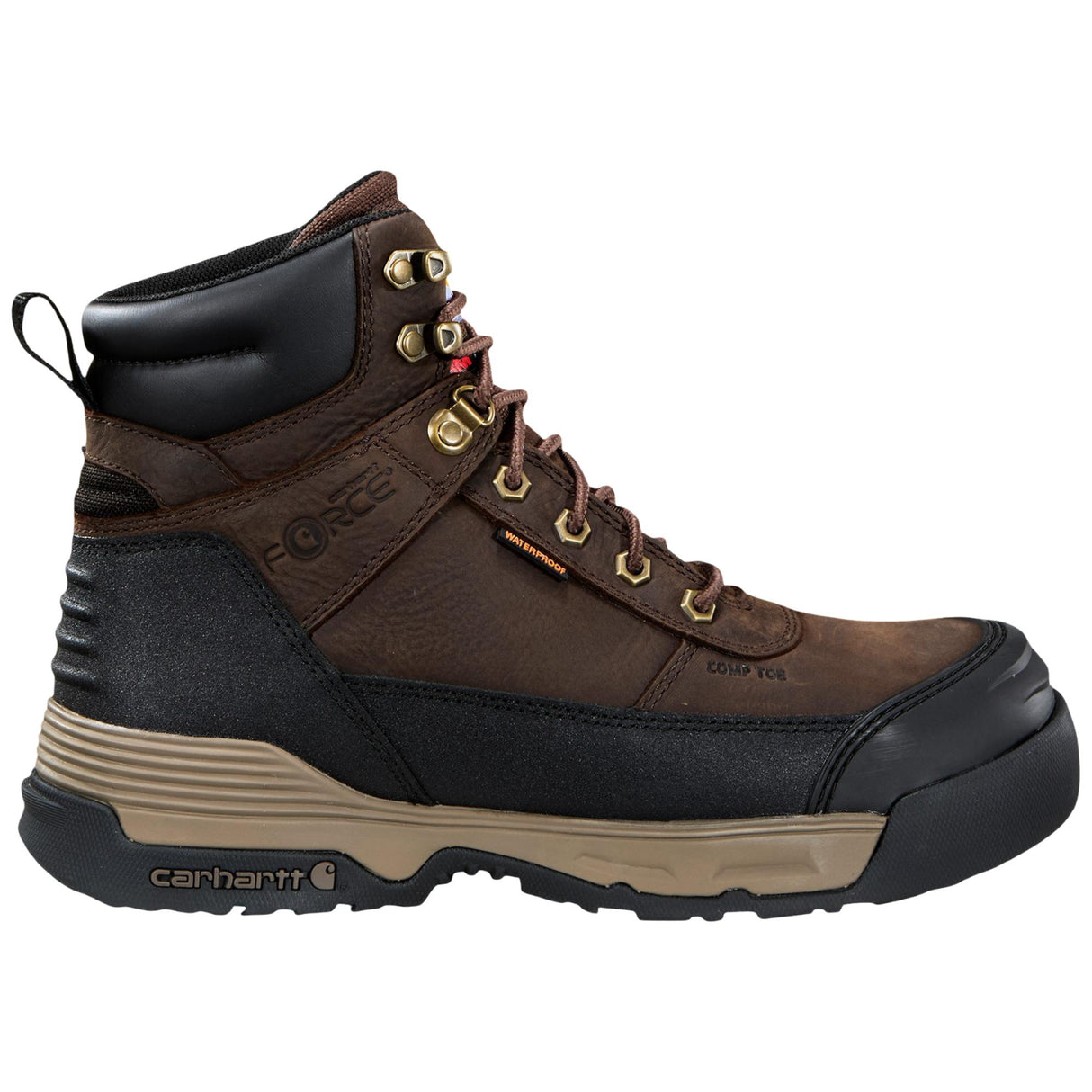 Carhartt Force HD 6" WP Insulated Comp Toe Boot - Dk Brn cover