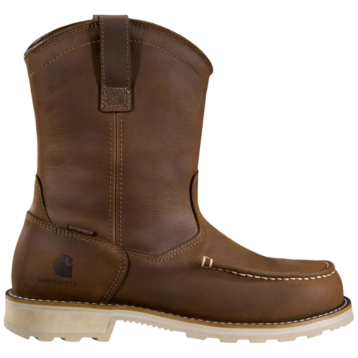 Carhartt Grafton Waterproof Moc Toe Wellington - Brown cover