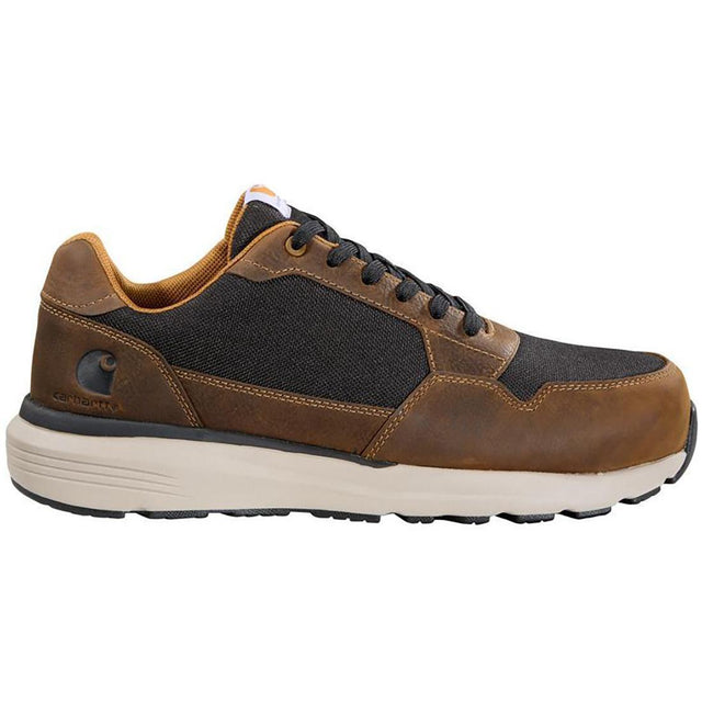 Carhartt Greenfield ESD Soft-Toe Sneaker Brown/Black Profile View