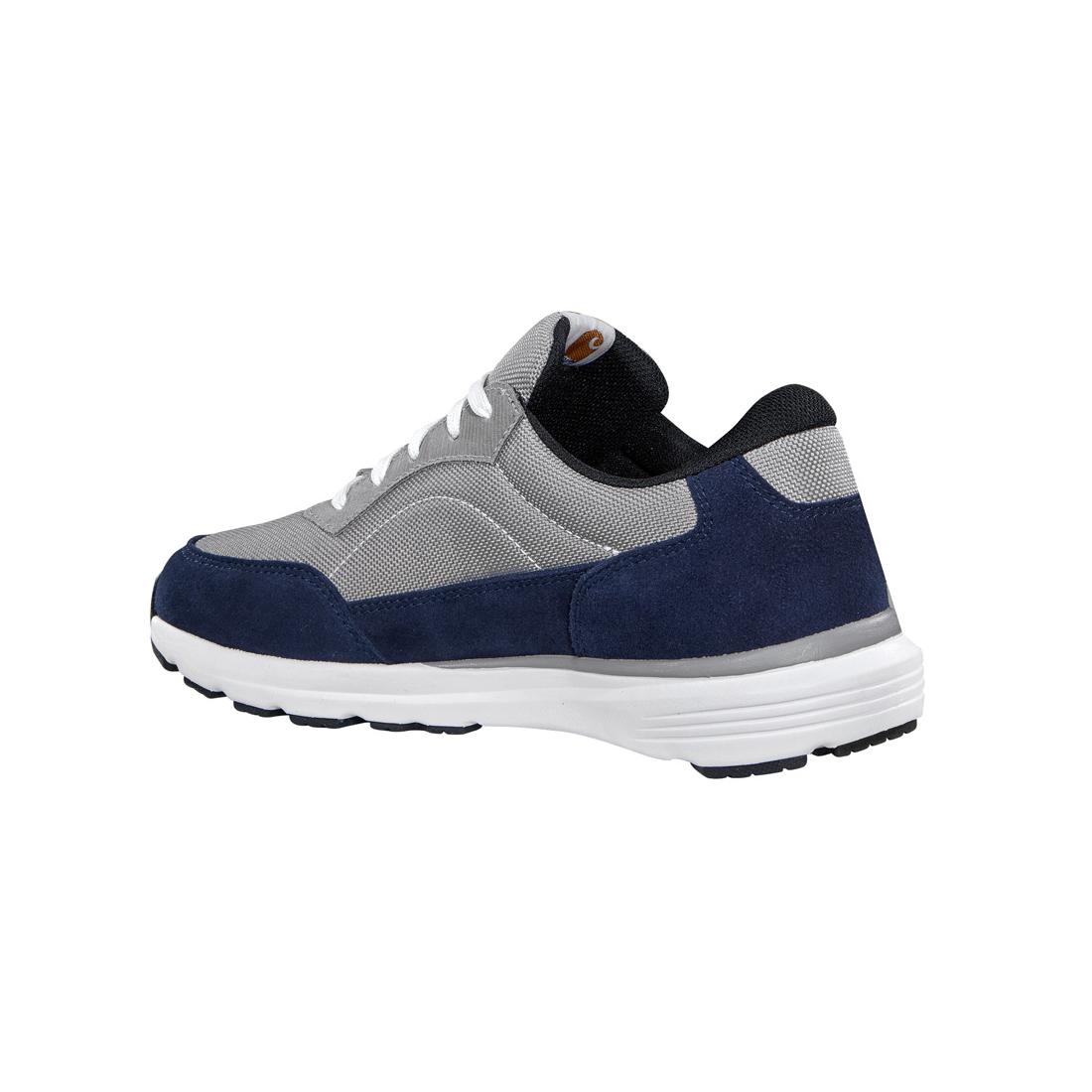 Carhartt Greenfield Women's ESD Soft-Toe Sneaker Blue/Grey FG2442-W heel