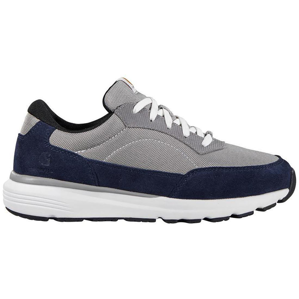 Carhartt Greenfield Women's ESD Soft-Toe Sneaker Blue/Grey Profile View