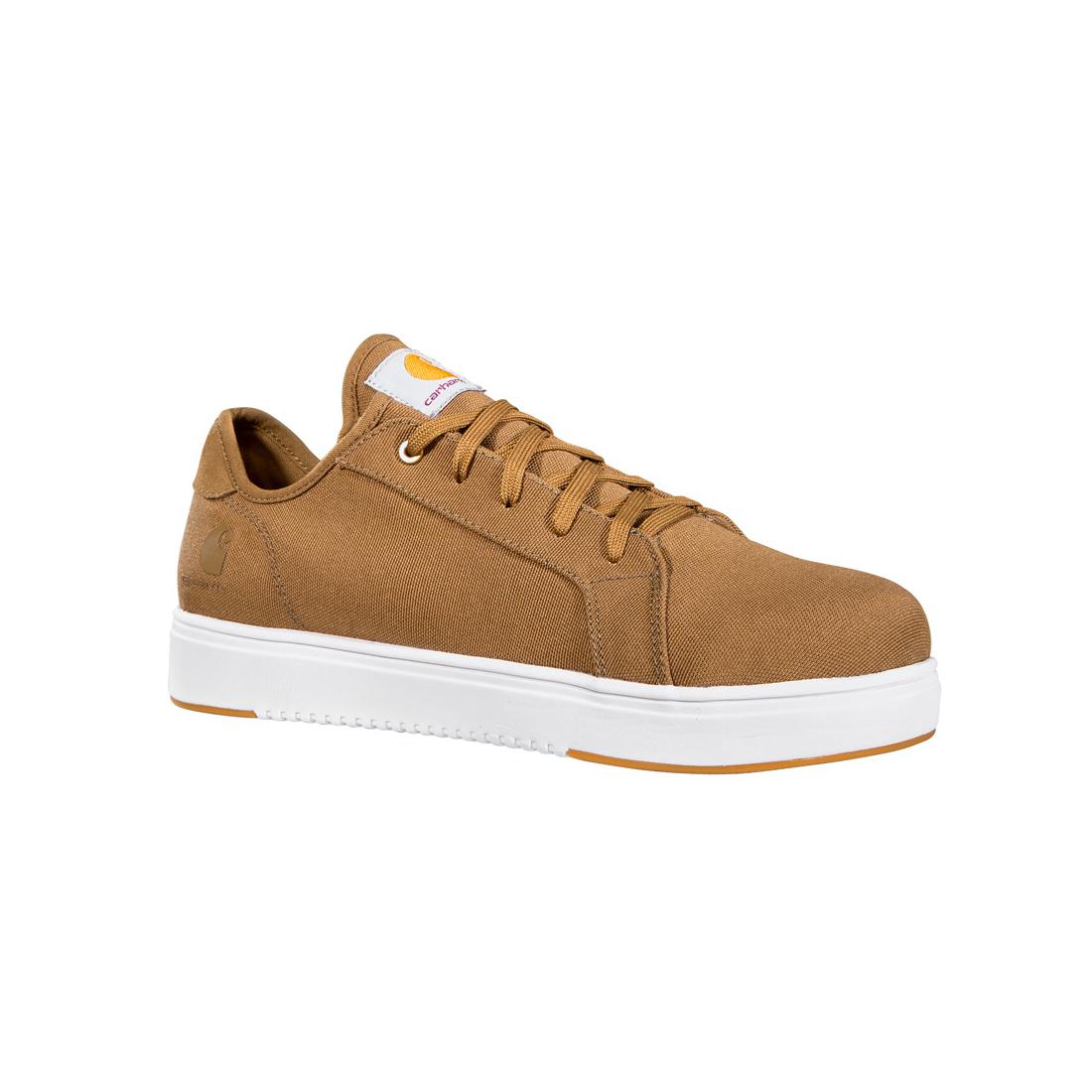 Carhartt 3" Detroit ESD Canvas Nano-Toe Sneaker Coyote FC2455-M angle view