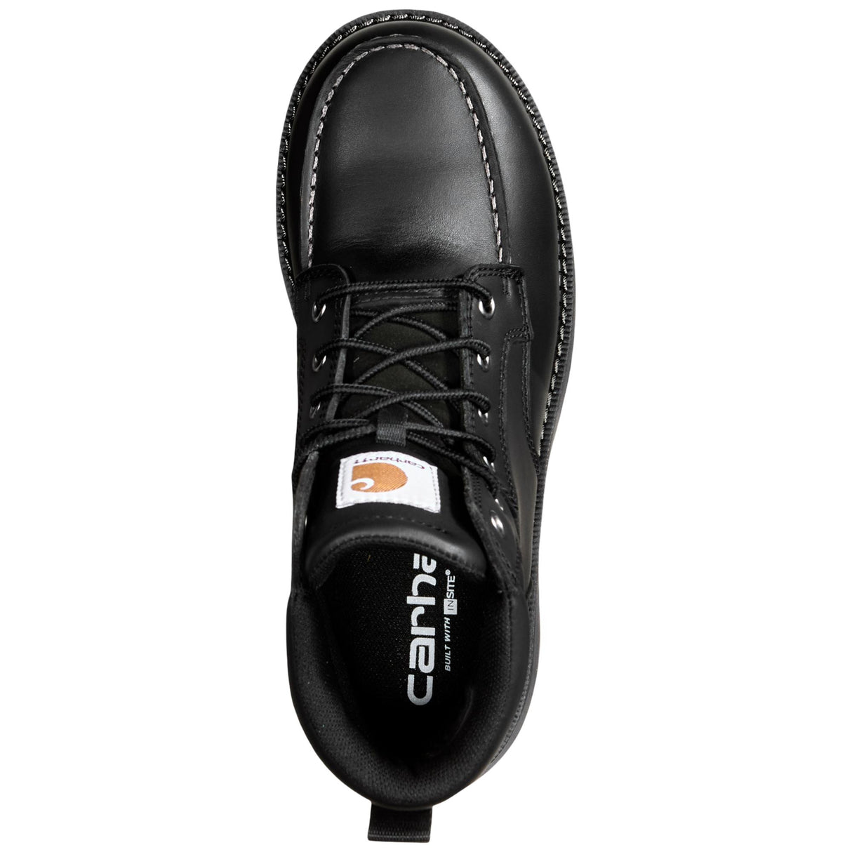 Carhartt Millbrook 6" WP Nano Toe Wedge Boot - Black front view