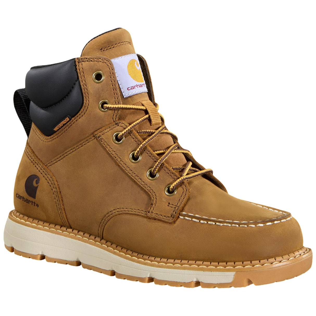 Carhartt Millbrook 6" WP Wedge Boot - Light Brown side image
