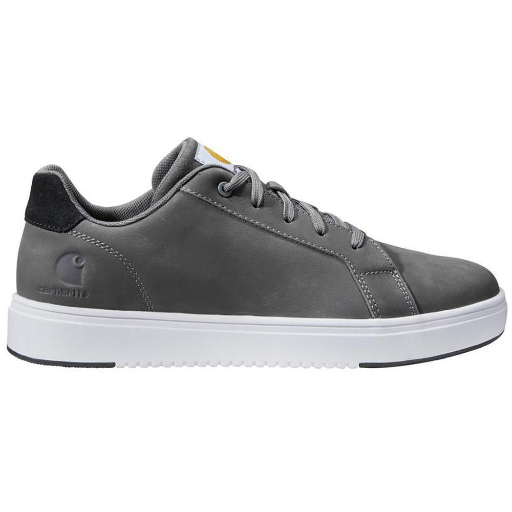 Carhartt 3" Women's Detroit Leather Soft-Toe Sneaker Grey Profile View