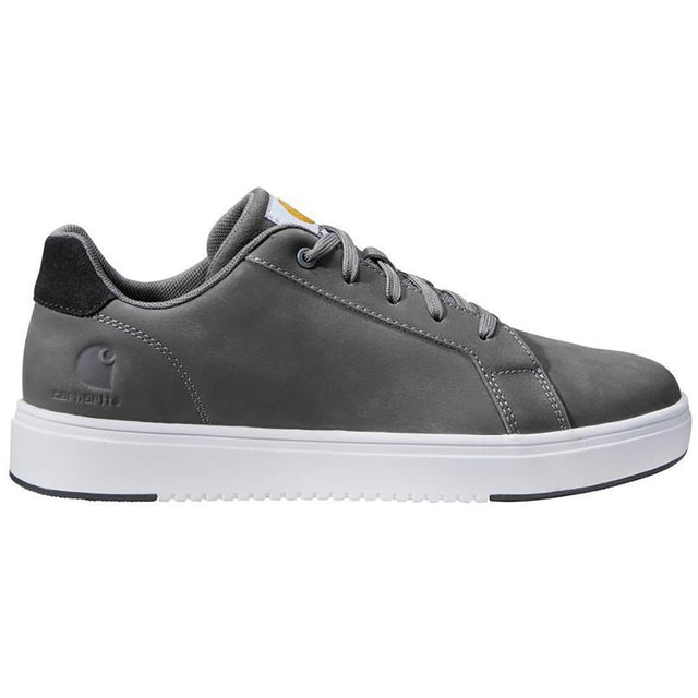 Carhartt 3" Women's Detroit Leather Soft-Toe Sneaker Grey Profile View