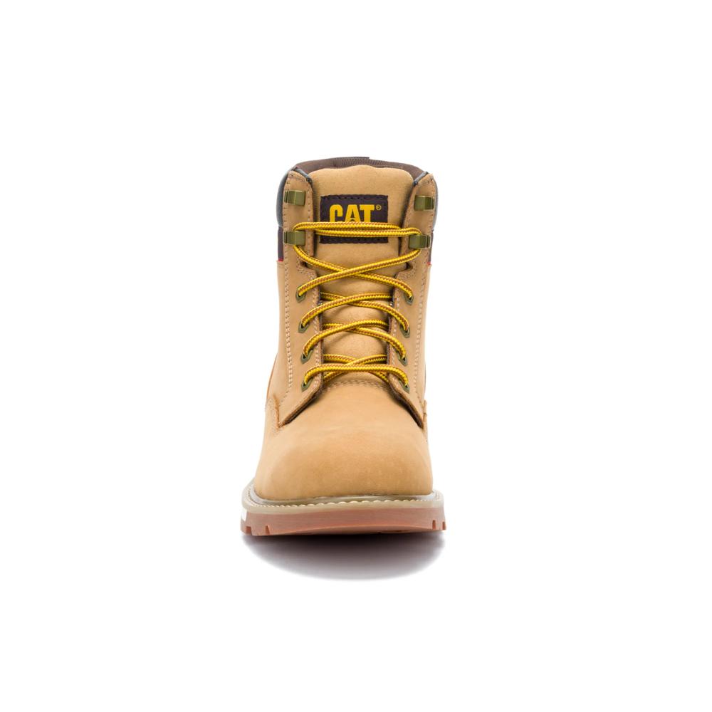 Caterpillar Men's 247 6-Inch Soft Toe Boot Honey - Front View