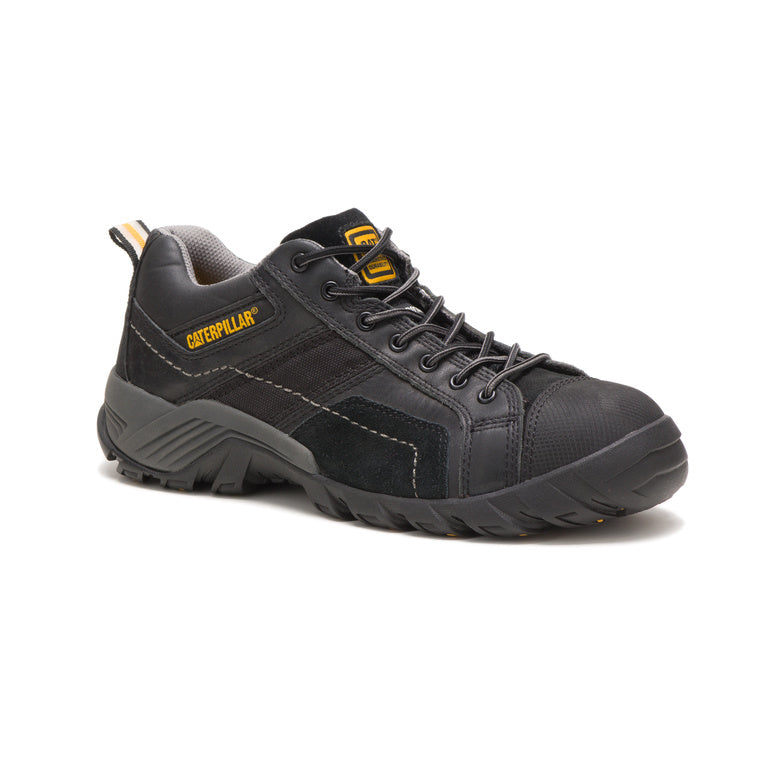 Caterpillar Argon Composite-Toe Work Shoe Black P89955 Medial Image