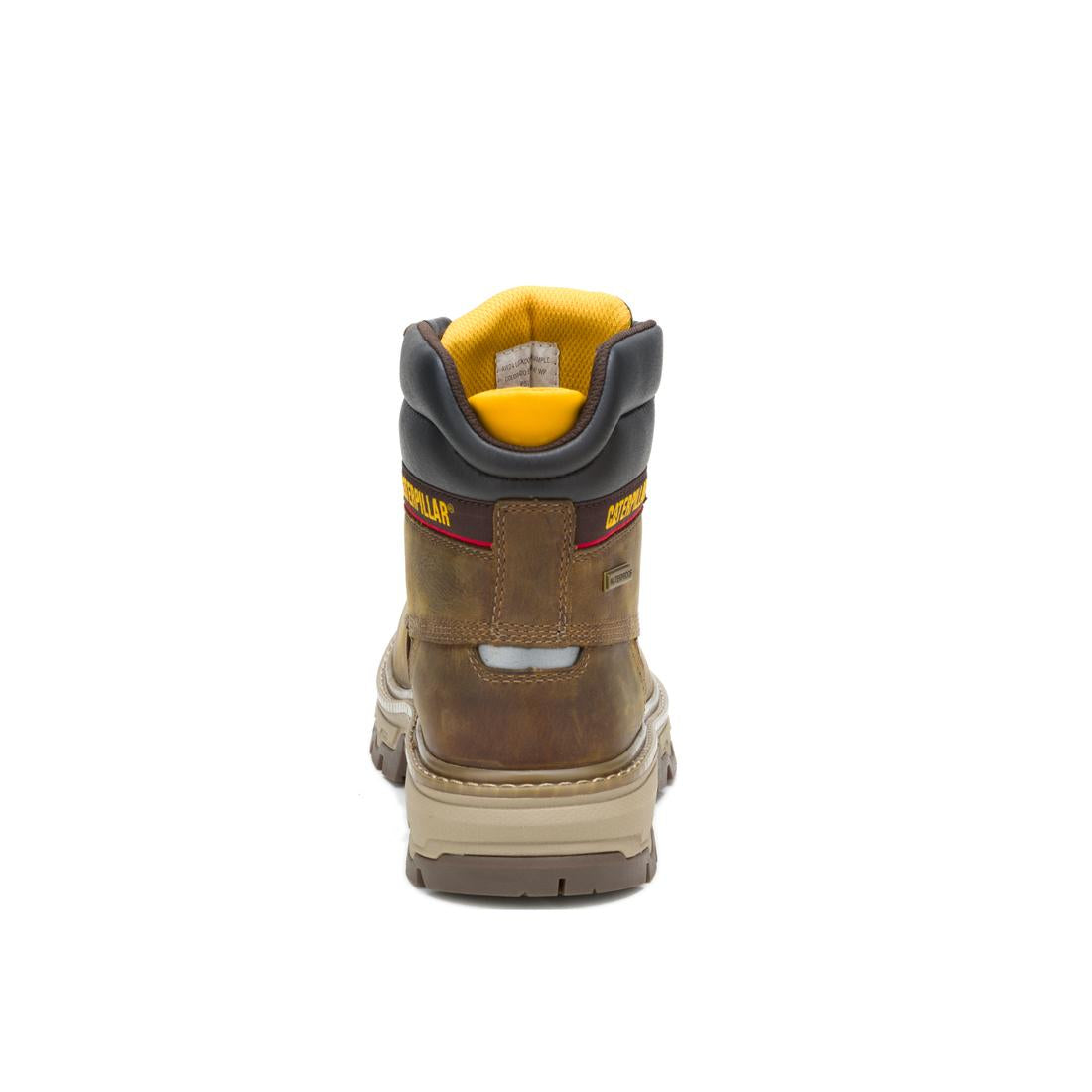 Caterpillar Colorado Equip 6" Waterproof Soft-Toe Boots Pyramid P51087 Heel Image