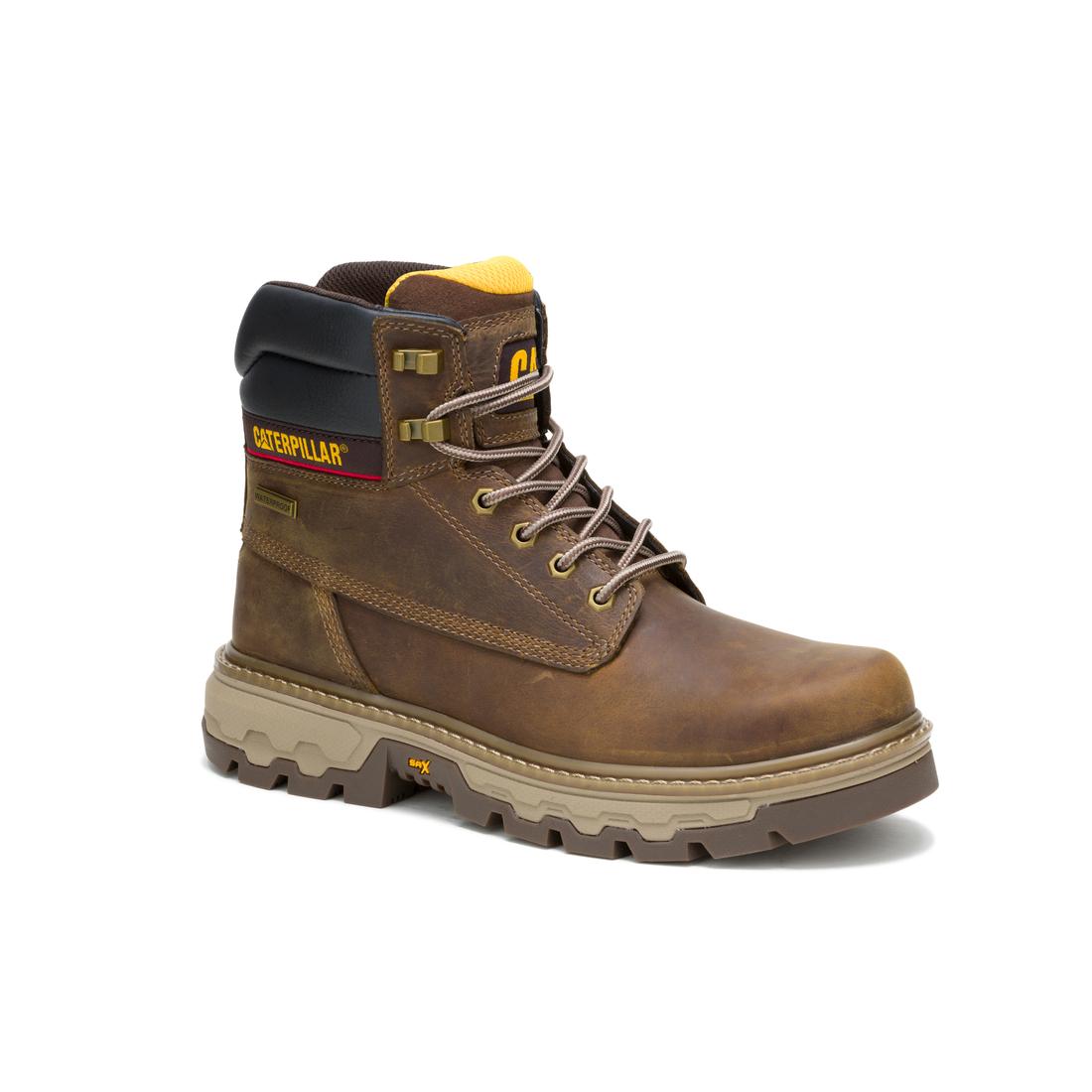 Caterpillar Colorado Equip 6" Waterproof Soft-Toe Boots Pyramid P51087 Medial Image