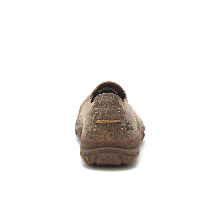 Caterpillar Fused Soft-Toe Slip On Shoe Light Brown P724804 Heel Image