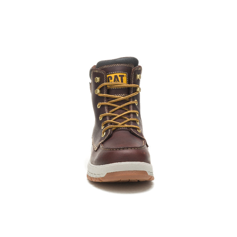 Caterpillar Indiana 2.0 Steel-Toe Work Boot Red Brown P90870 Front Image