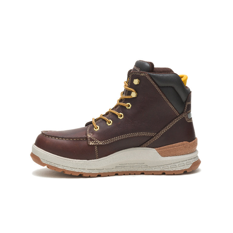 Caterpillar Indiana 2.0 Steel-Toe Work Boot Red Brown P90870 Image View