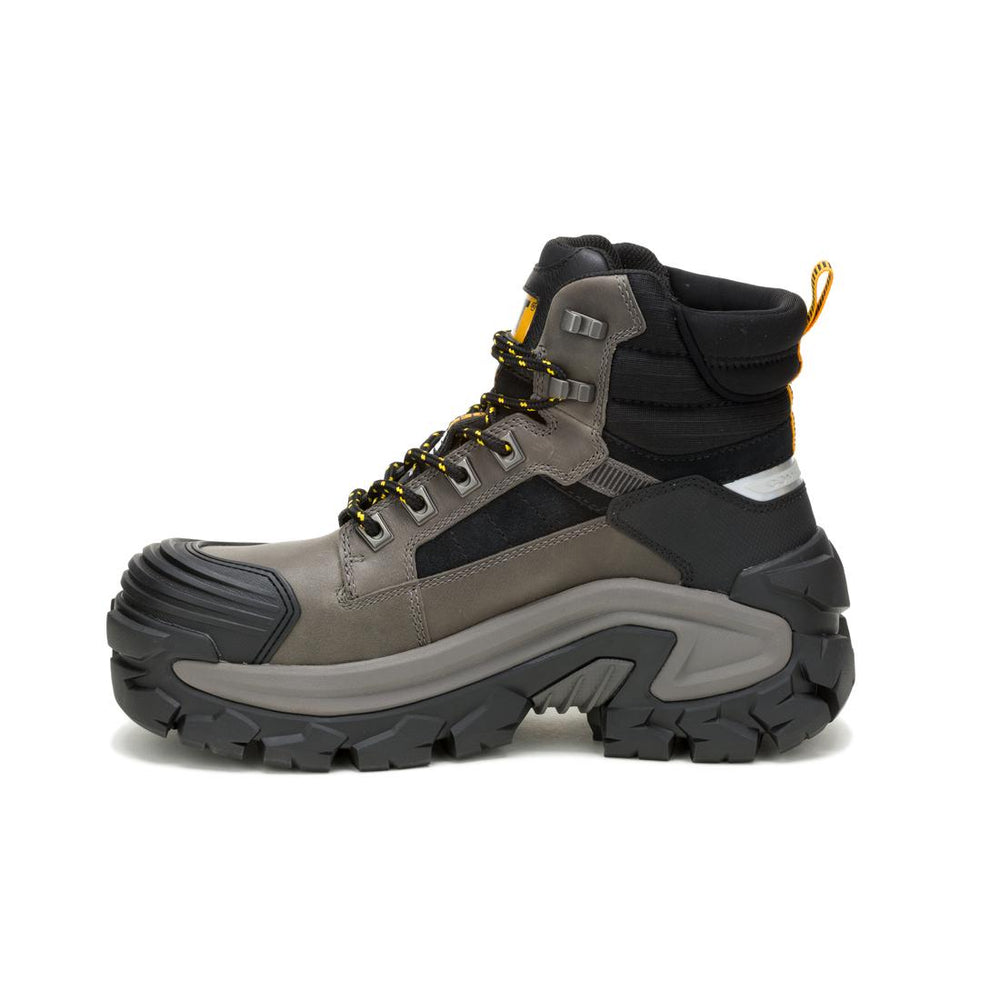 Caterpillar Invader Max Waterproof Composite-Toe Boots Gargoyle P91730 Image View