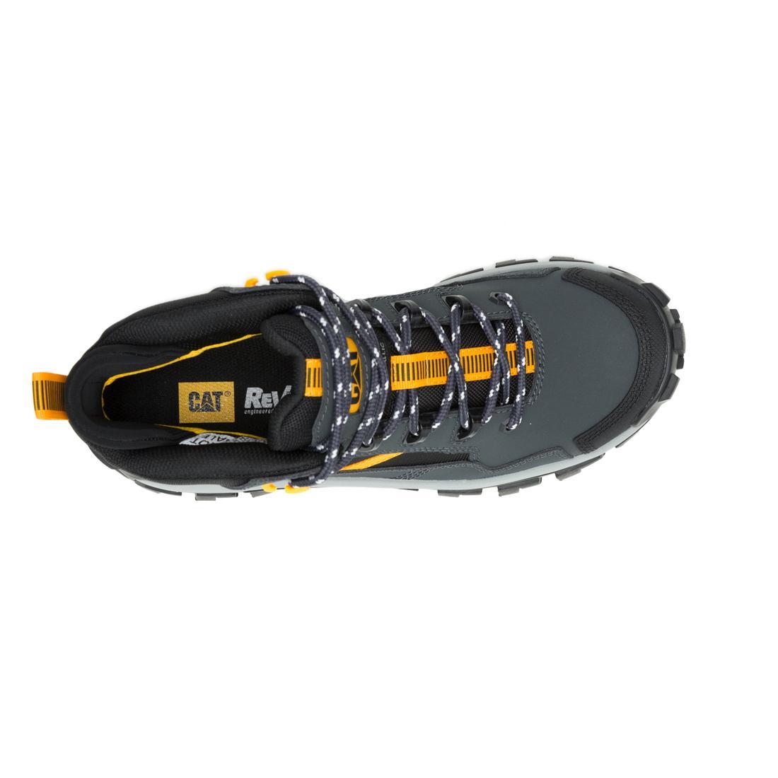 Caterpillar Invader Mid Vent Waterproof Composite-Toe Boots Dark Shadows P91757 Image View